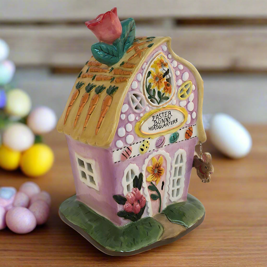 Easter Candle Houses