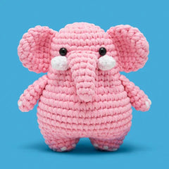 The Woobles Intermediate Crochet Kit | Lulu the Elephant