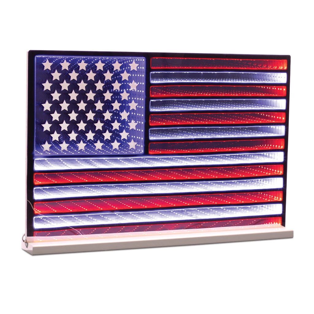 American Flag Infinity Light