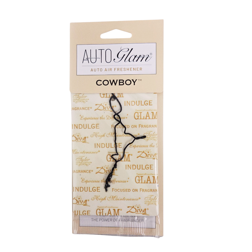 Autoglam Auto Air Freshener | Cowboy | 3 Pack