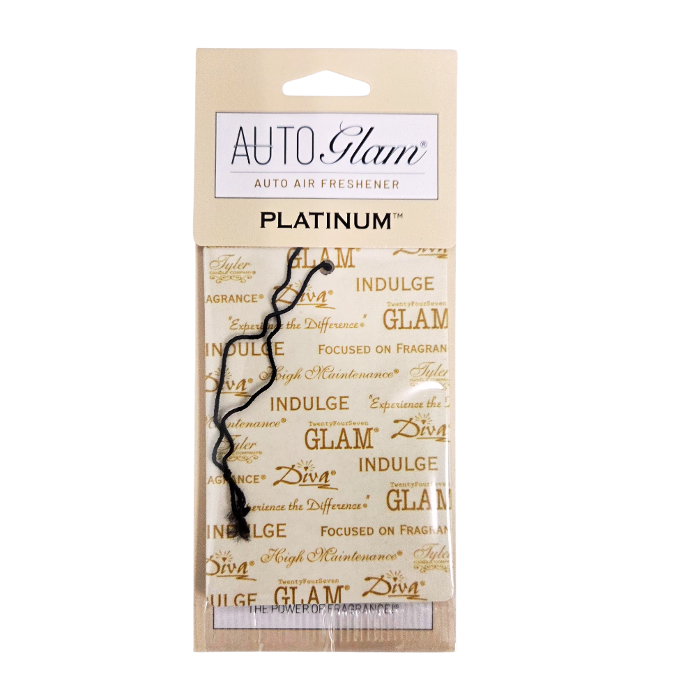 Autoglam Auto Air Freshener | Platinum | 3 Pack