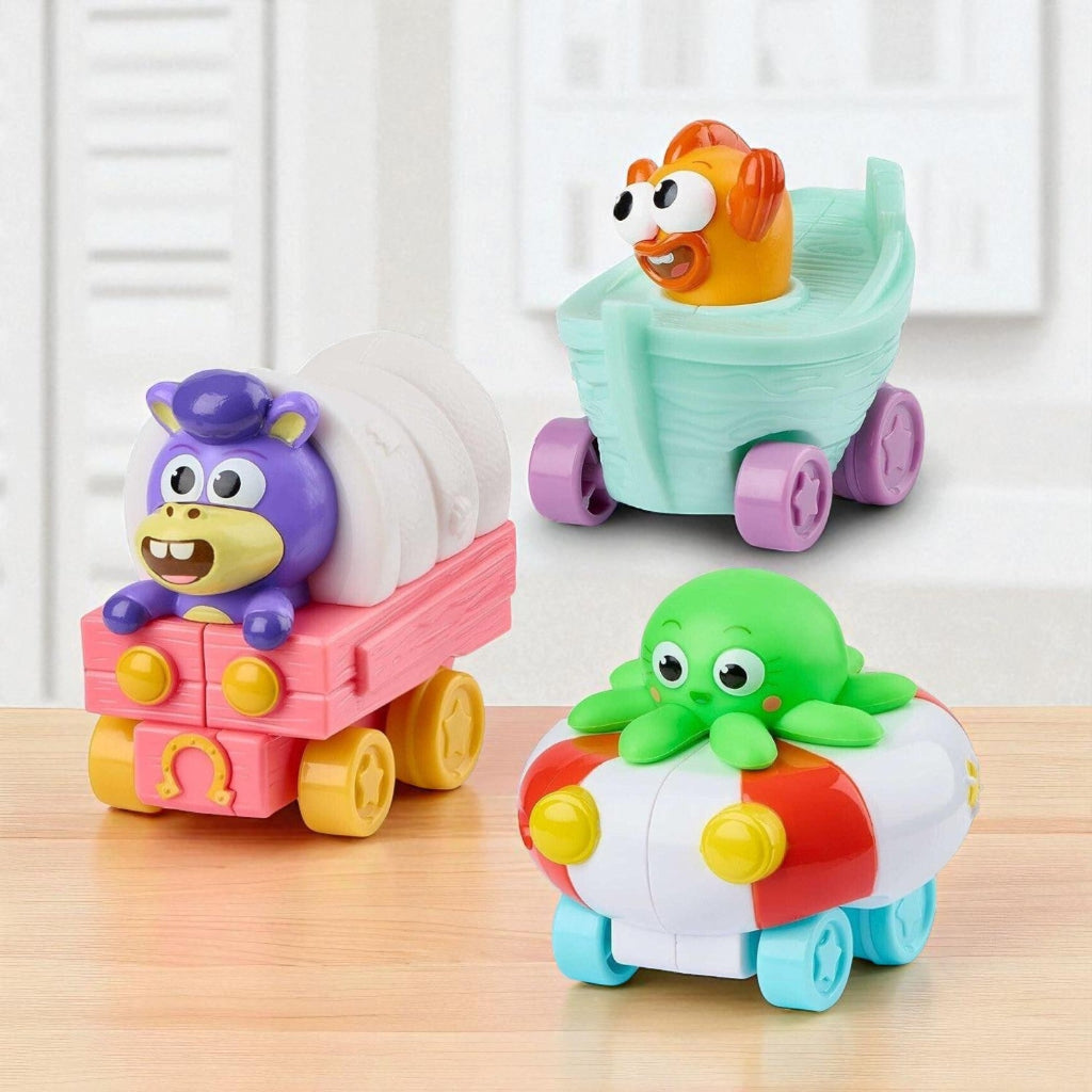 Baby Shark's Big Show Speedy Sea Vehicle 3 pk