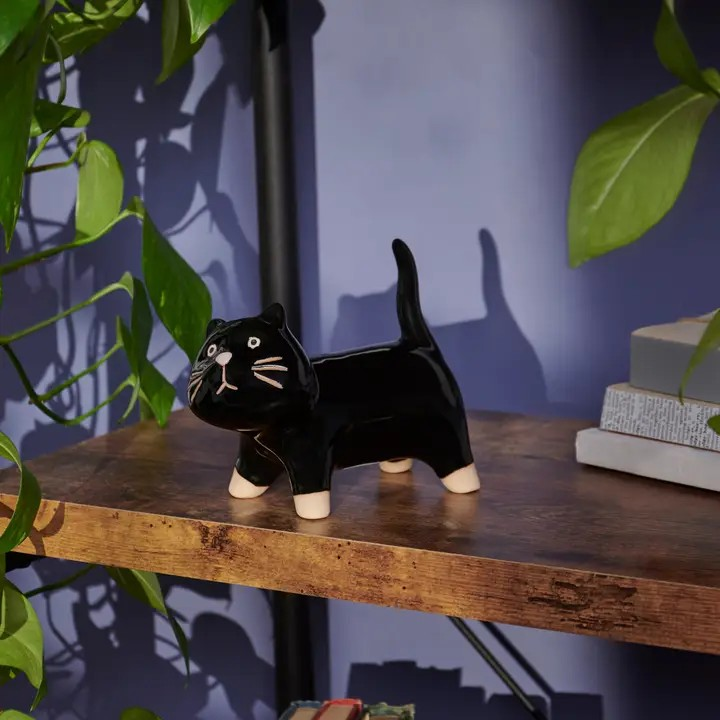 Black Cat Figurine