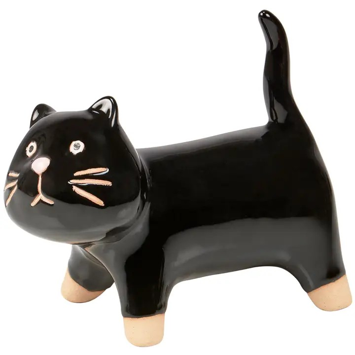 Black Cat Figurine