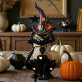 Black Cat Tealight Holder