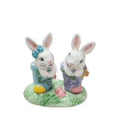 Blue Sky Clayworks Bunny Salt & Pepper Shaker Set