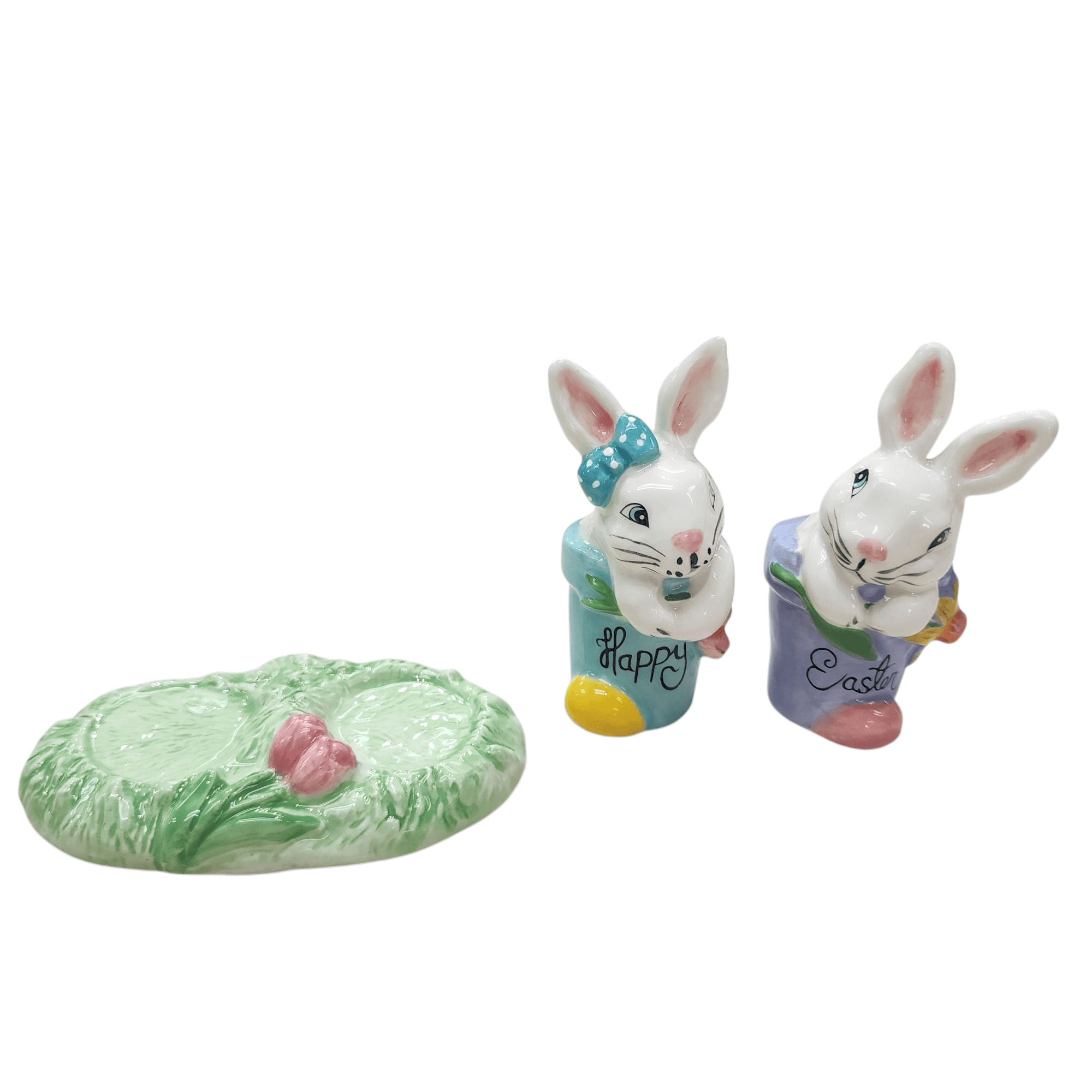 Blue Sky Clayworks Bunny Salt & Pepper Shaker Set