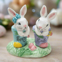 Blue Sky Clayworks Bunny Salt & Pepper Shaker Set