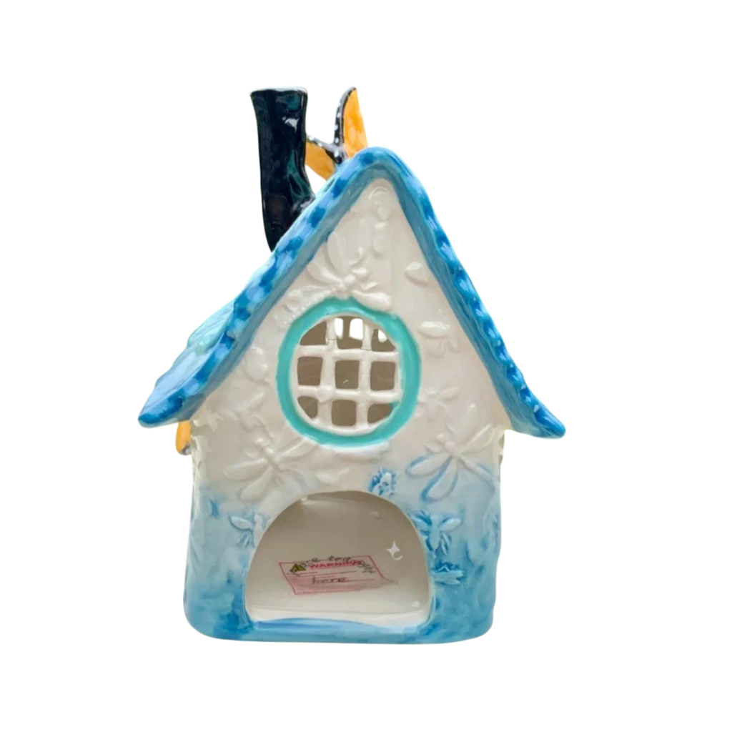 Blue Sky Clayworks Butterfly Candle House