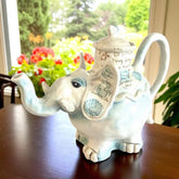 Blue Sky Clayworks Elephant Teapot