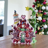 Blue Sky Clayworks Gingerbread Candle House | Whimsical Christmas