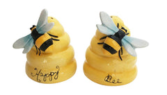 Blue Sky Clayworks Happy Bee Salt & Pepper Shaker Set
