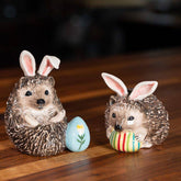 Blue Sky Clayworks Hedgehogs Salt and Pepper Shaker Set