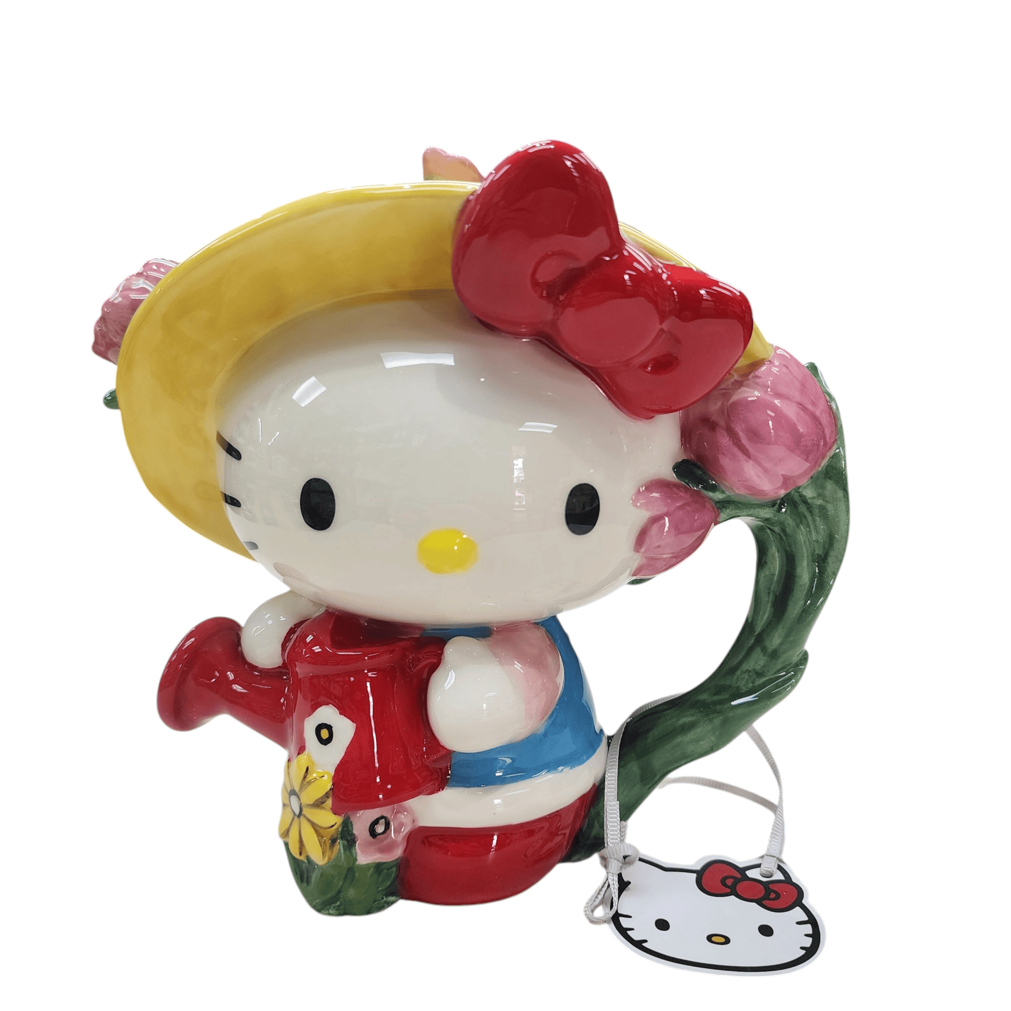 Blue Sky Clayworks Hello Kitty Gardening Teapot