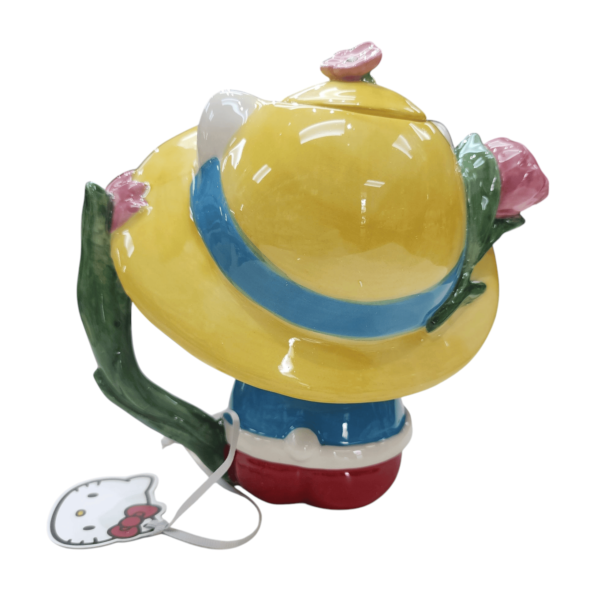 Blue Sky Clayworks Hello Kitty Gardening Teapot