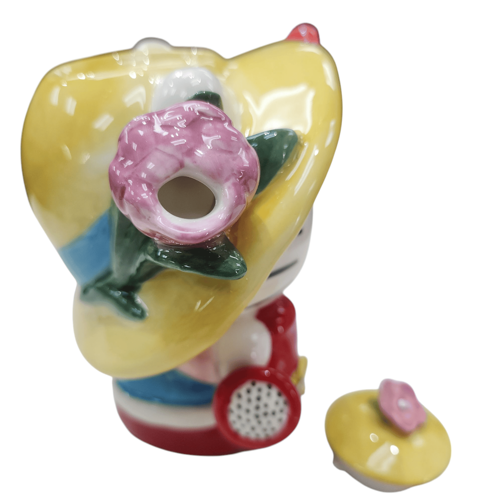 Blue Sky Clayworks Hello Kitty Gardening Teapot