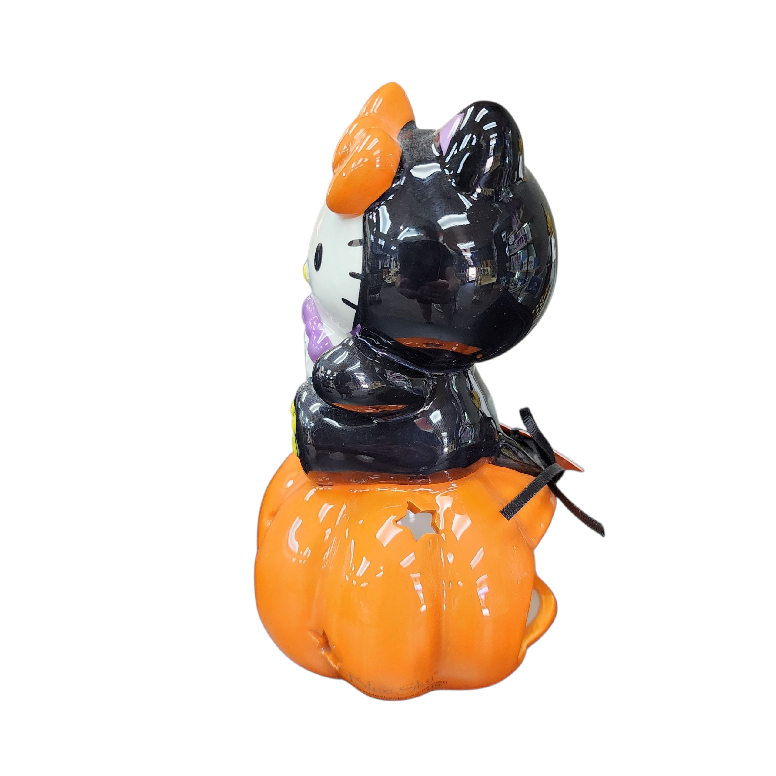 Blue Sky Clayworks Hello Kitty Halloween Tealight Holder