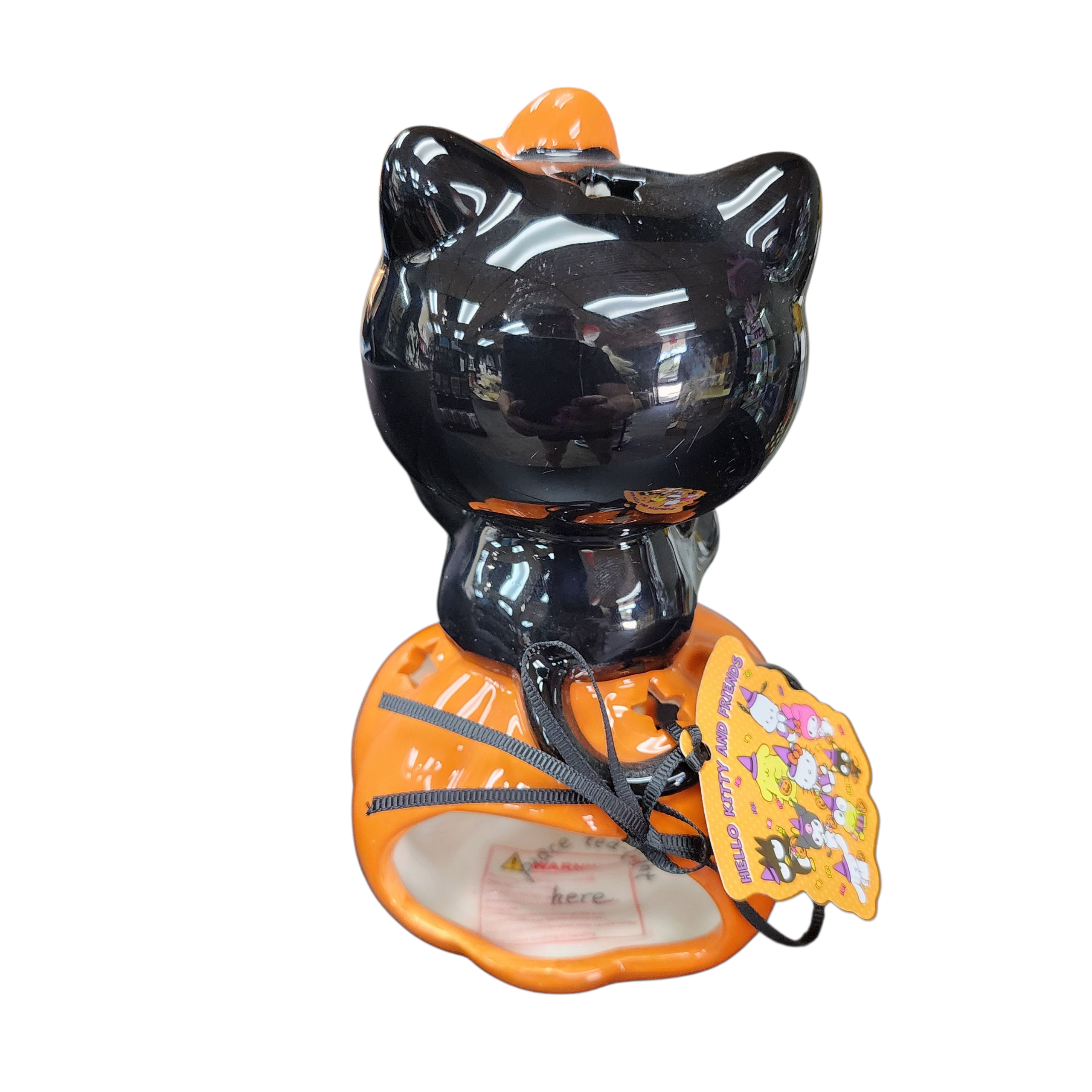 Blue Sky Clayworks Hello Kitty Halloween Tealight Holder