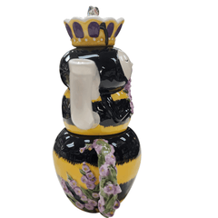 Blue Sky Clayworks Queen Bee Teapot Service for One