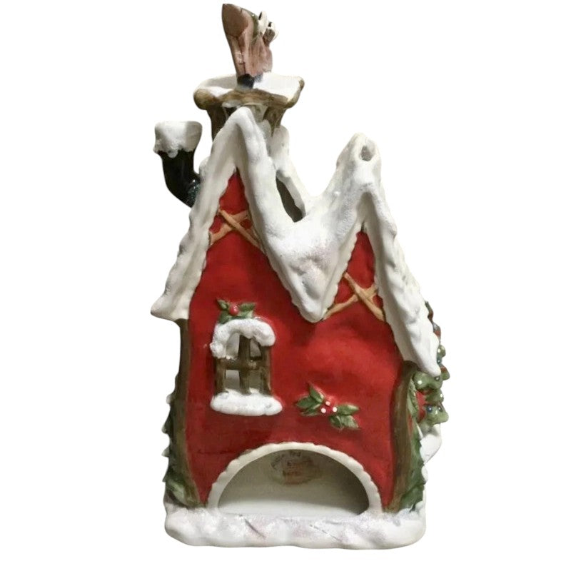 Blue Sky Clayworks Rudolphs Flight School Candle House