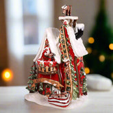 Blue Sky Clayworks Rudolphs Flight School Candle House