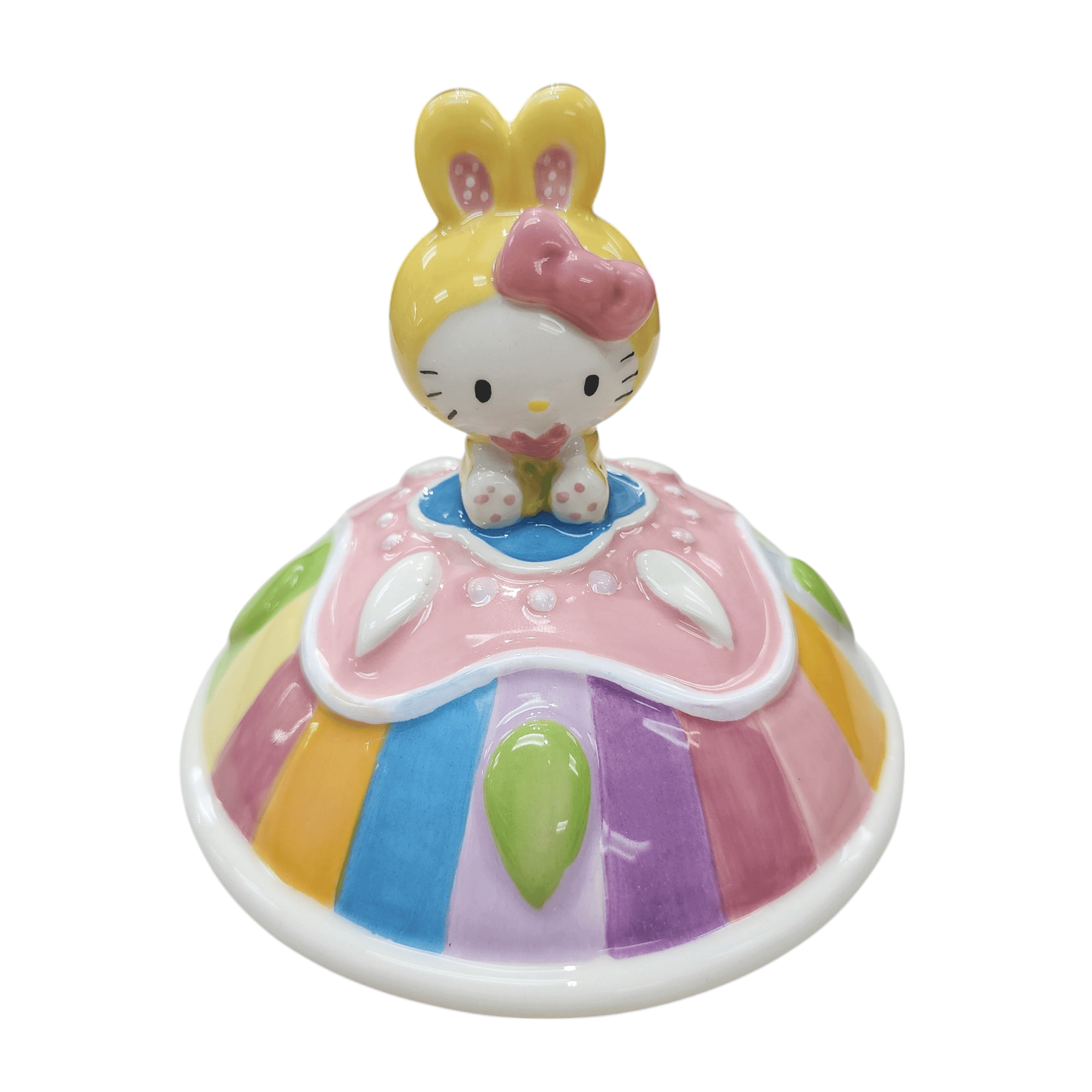 Blue Sky Clayworks Sanrio Hello Kitty Easter Egg Cookie Jar