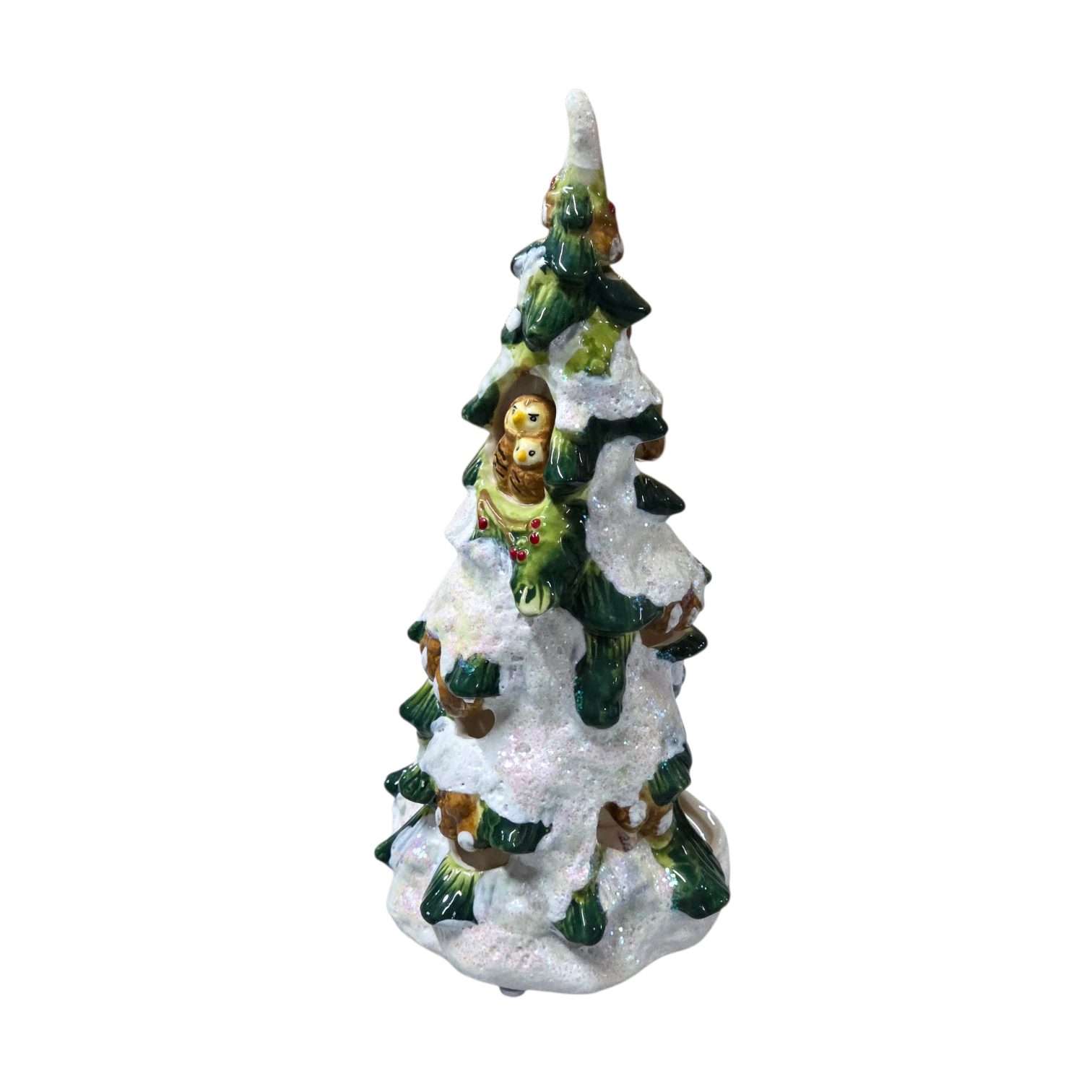 Blue Sky Clayworks Snowtree Tealight Holder Candle House