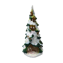Blue Sky Clayworks Snowtree Tealight Holder Candle House
