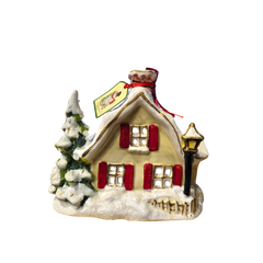 Blue Sky Clayworks Snowy Candle House