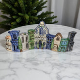 Blue Sky Clayworks Village Menorah