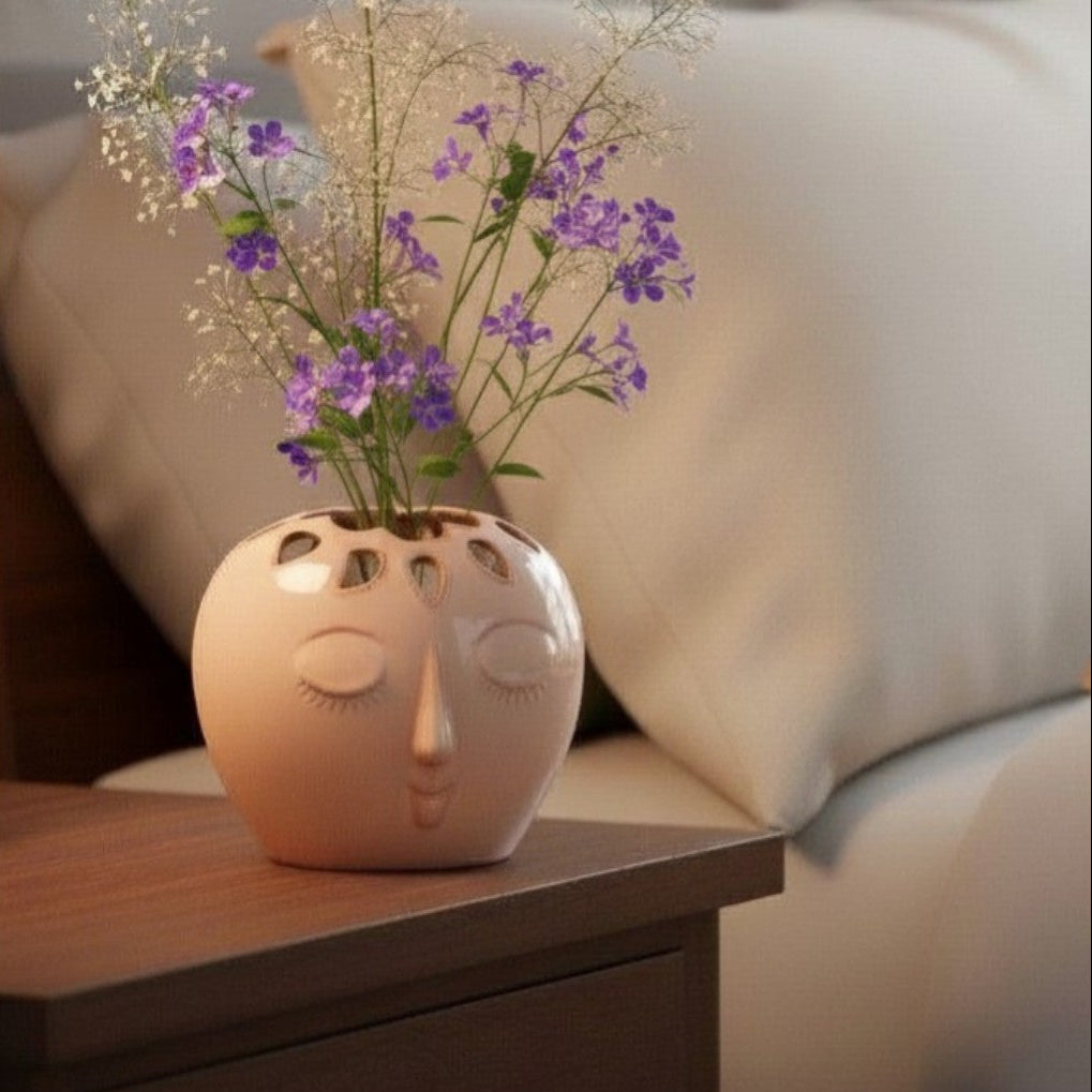 Blush Stoneware Bud Vase | Dreamer