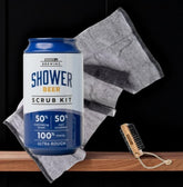 Brodeo Drive Shower Beer Scrub Kit