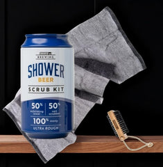 Brodeo Drive Shower Beer Scrub Kit
