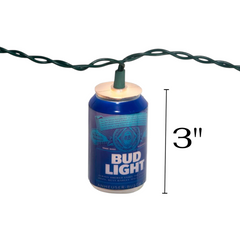 Bud Light Beer Can String Lights