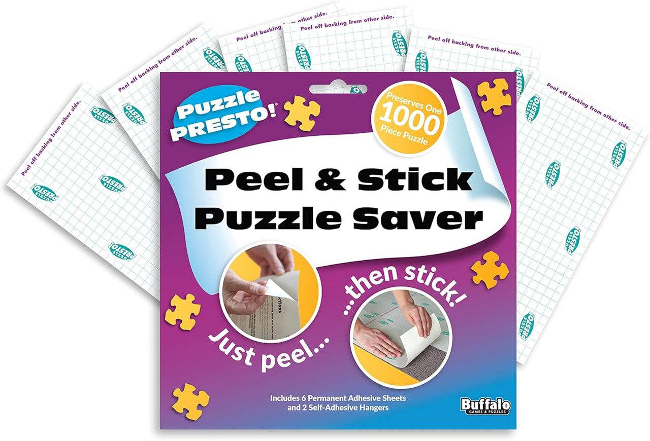 Buffalo Games Puzzle Presto Peel And Stick Puzzle Saver