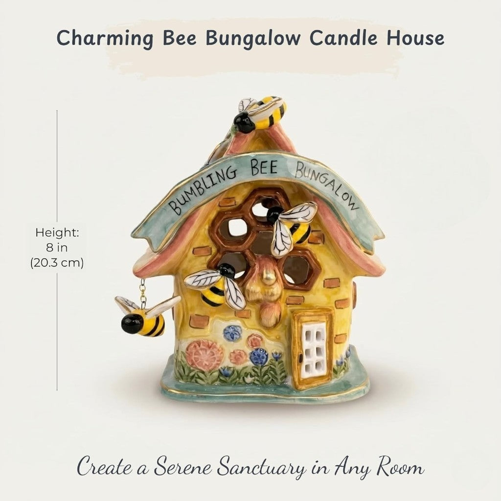 Bumbling Bee Bungalow Candle House