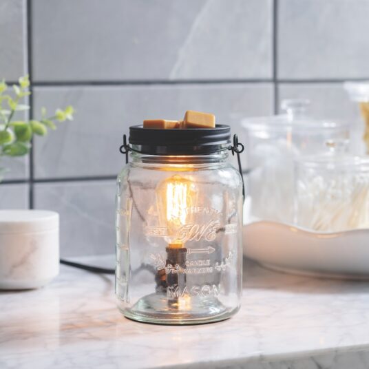 Candle Warmers | Illumination Fragrance Warmer | Glass Mason Jar