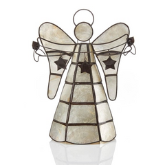 Capiz Angel Tree Topper