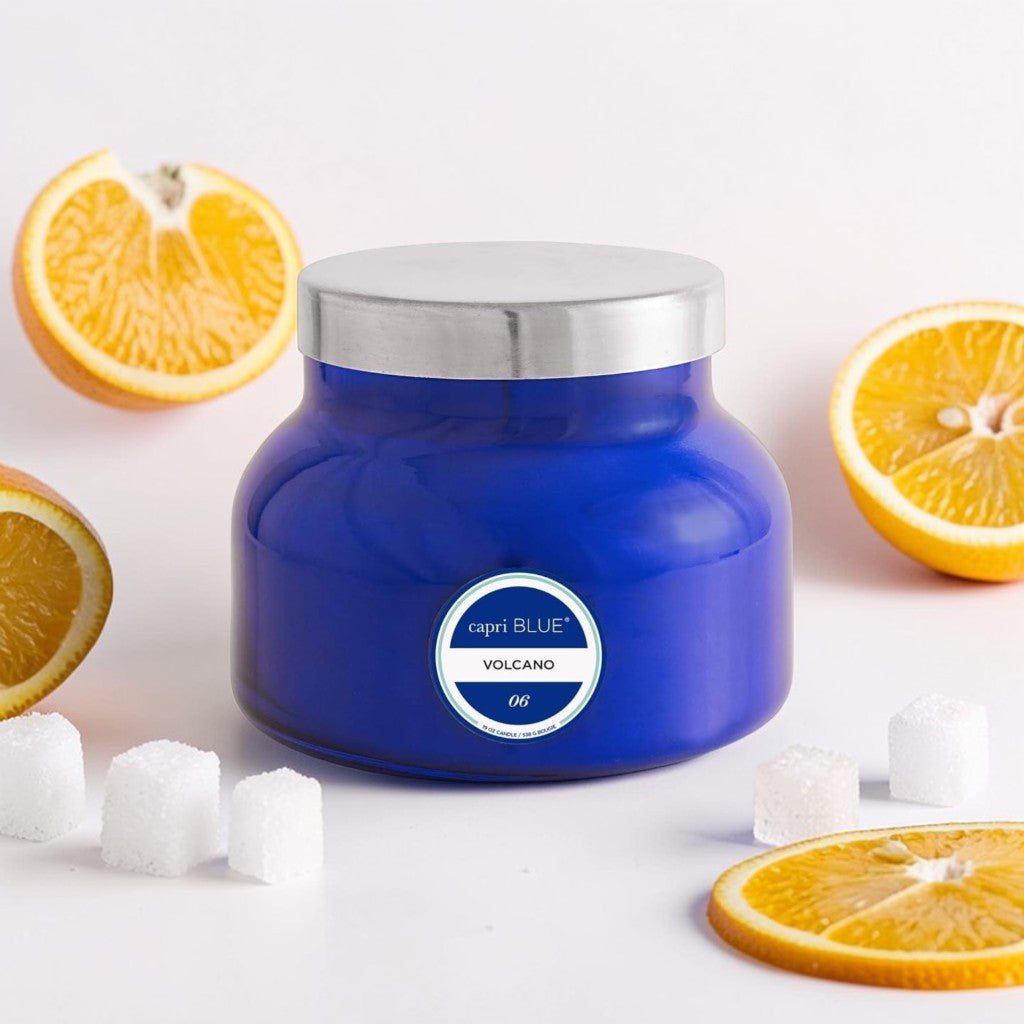 Capri Blue Volcano Blue Signature Candle | Luxury Tropical Citrus Scented Candle