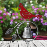 Cardinal Chime Garden Stake
