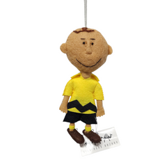 Charlie Brown Ornament | Handcrafted Felt Hanging Decor