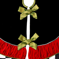 Checkered Christmas Tree Skirt