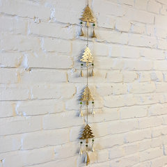 Christmas Tree Iron Wind Chime