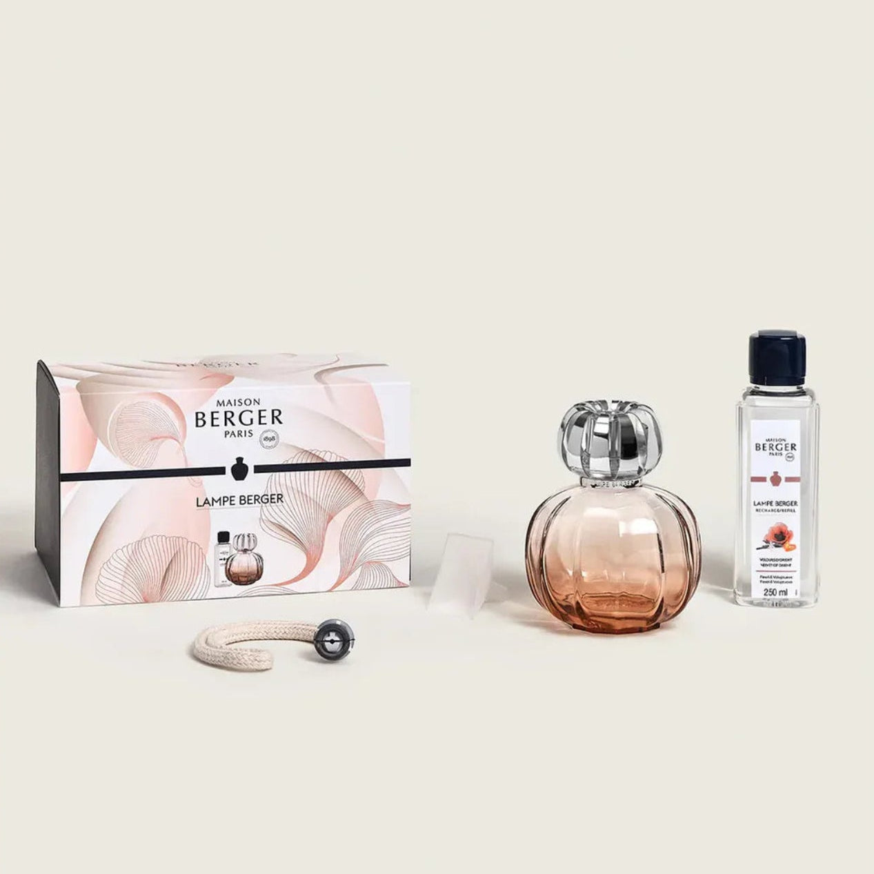 Corali Pink Coral Lamp Gift Set by Maison Berger