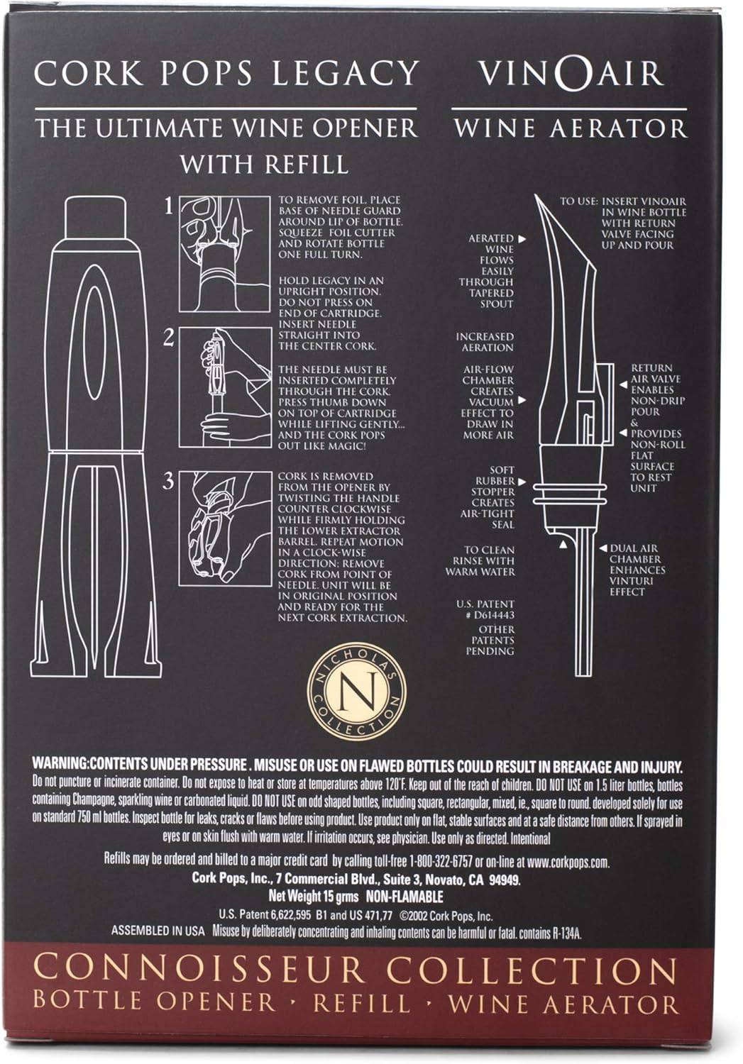 Cork Pops Connoisseur Collection