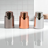 Cork Pops Vacuum Wine Stoppers, Metallic
