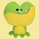 Crochet Frog Plush Knit Stuffed Animal