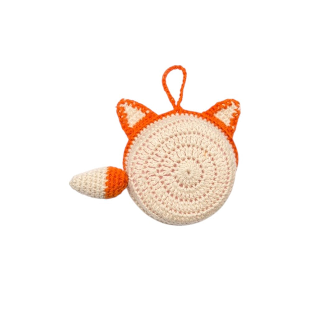 Crocheted Fox Measuring Tape