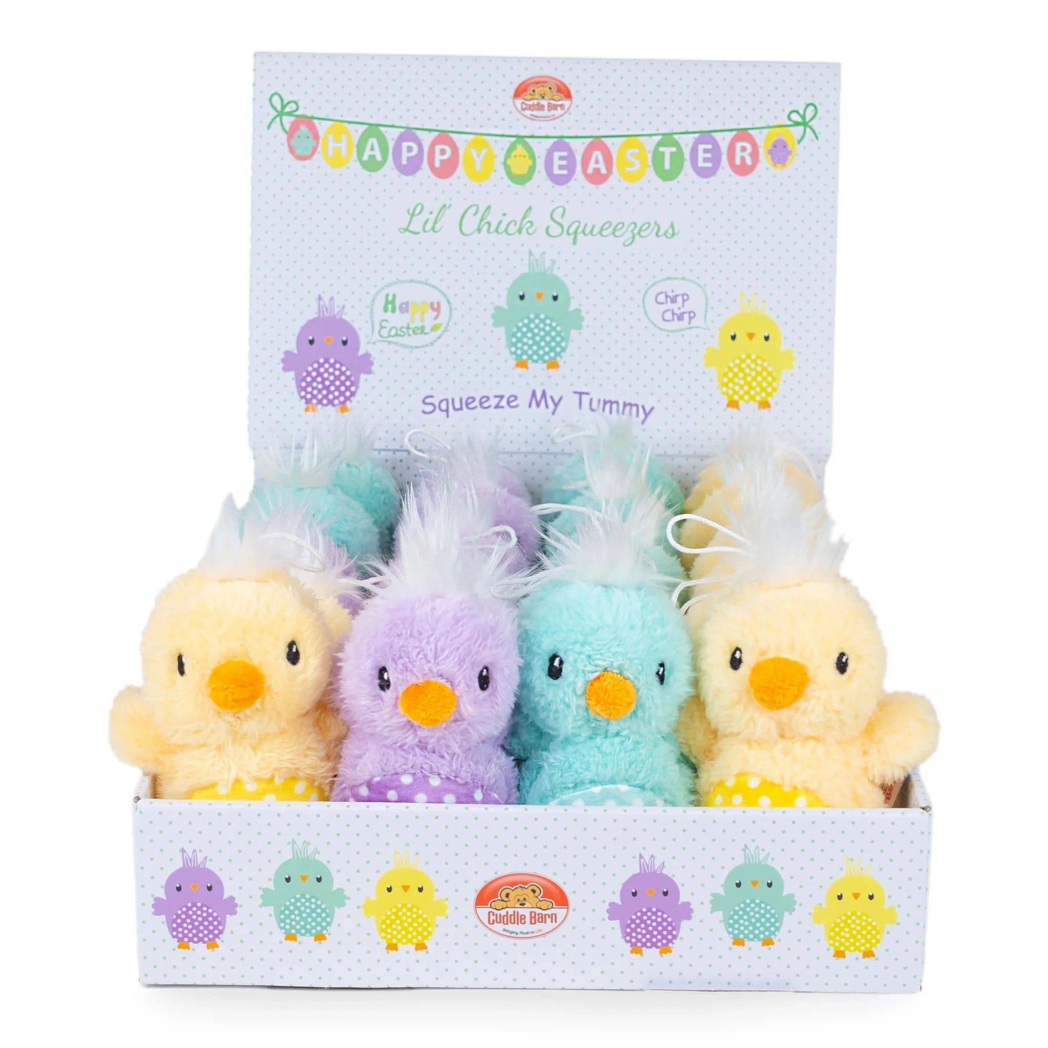 Cuddle Barn Lil Chick Squeezers
