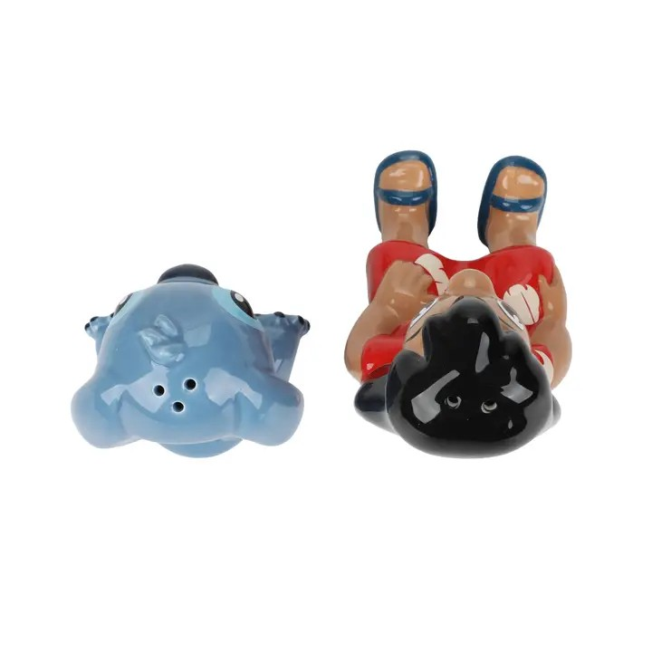 Disney Lilo & Stitch Sculpted Salt & Pepper Shaker Set